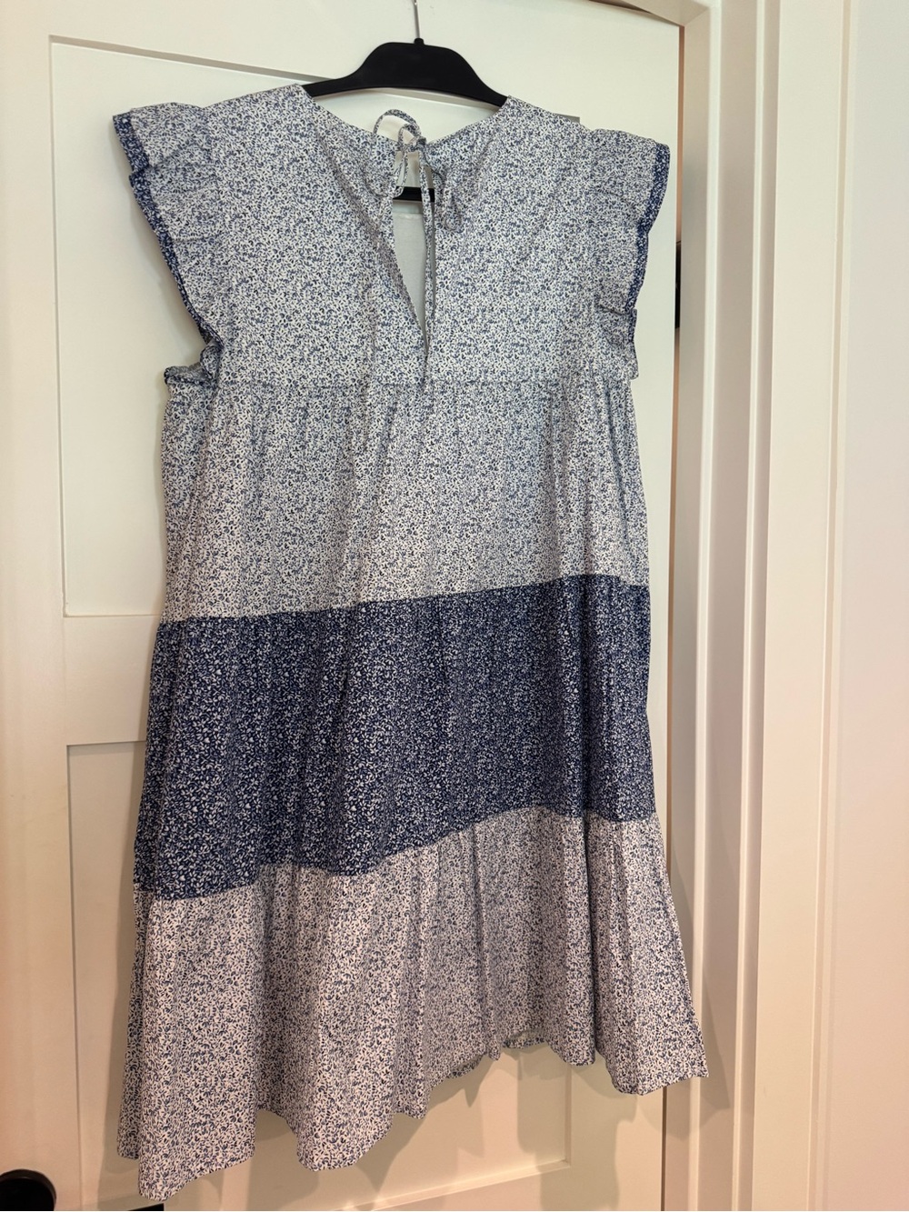 English Factory Ruffle Tiered Mini Dress - Picture 7 of 7